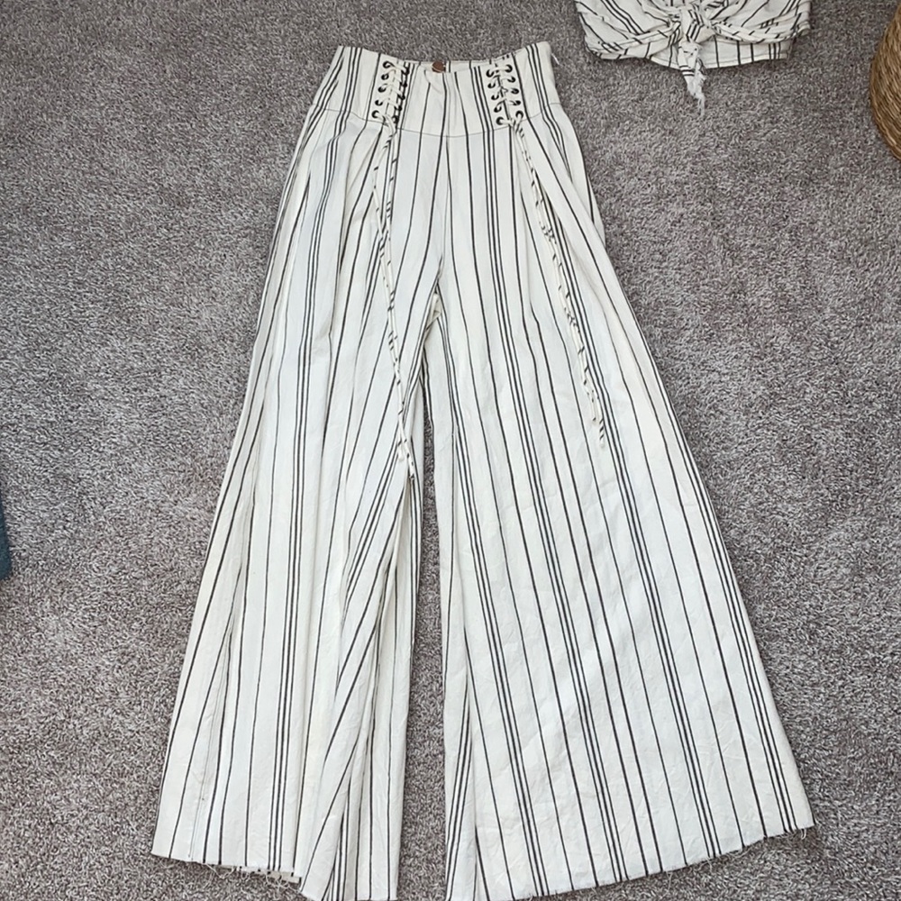 Free People Wide Leg Pants